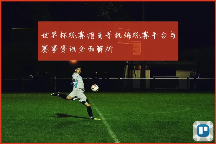 世界杯观赛指南手机端观赛平台与赛事资讯全面解析